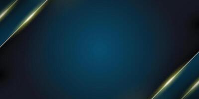 Dark luxury banner with lines and dots background. . vector