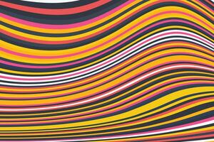 Abstract psychedelic groovy background. vector