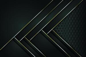 Overlapping layer with lines background. vector
