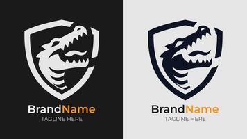 Create a memorable brand identity with our iconic crocodile head logo vector