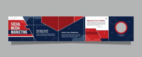 carousel social media post, step-by-step guide to your business carousel design, vector