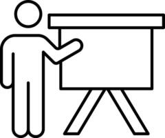 Presentation Icon Design For Personal and Commerial Use vector
