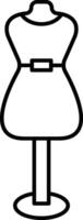 Mannequin Icon Design For Personal and Commerial Use vector