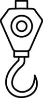 Hook Icon Design For Personal and Commerial Use vector