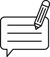 Copywriter Icon Design For Personal and Commerial Use vector