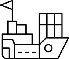 Shipment Icon Design For Personal and Commerial Use vector