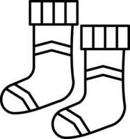 Socks Icon Design For Personal and Commerial Use vector