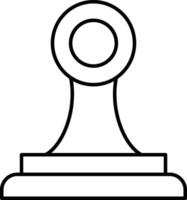 Stamp Icon Design For Personal and Commerial Use vector