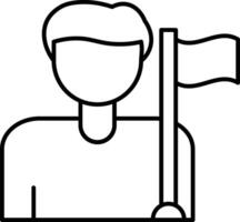 Independence Icon Design For Personal and Commerial Use vector