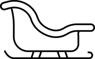 Sleigh Icon Design For Personal and Commerial Use vector