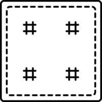 Patch Icon Design For Personal and Commerial Use vector