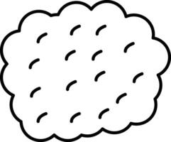 Snowball Icon Design For Personal and Commerial Use vector