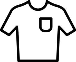 Casual Shirt Icon Design For Personal and Commerial Use vector