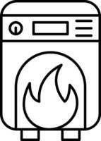 Heater Icon Design For Personal and Commerial Use vector