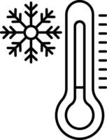 Thermometer Icon Design For Personal and Commerial Use vector