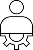 Human Resources Icon Design For Personal and Commerial Use vector