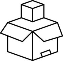 Box Icon Design For Personal and Commerial Use vector