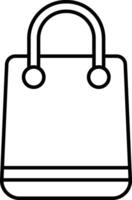 Shopping Bag Icon Design For Personal and Commerial Use vector