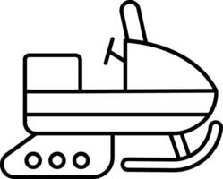 Snowmobile Icon Design For Personal and Commerial Use vector