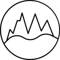 Landscape Icon Design For Personal and Commerial Use vector