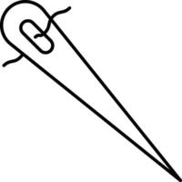 Needles Icon Design For Personal and Commerial Use vector
