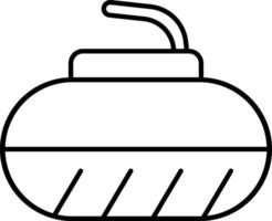 Curling Icon Design For Personal and Commerial Use vector