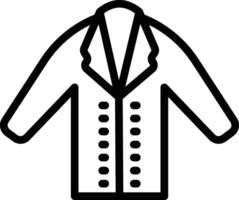 Long Coat Icon Design For Personal and Commerial Use vector