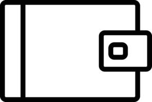 Wallet Icon Design For Personal and Commerial Use vector