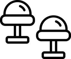 Cuff Links Icon Design For Personal and Commerial Use vector