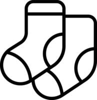 Pair of Socks Icon Design For Personal and Commerial Use vector