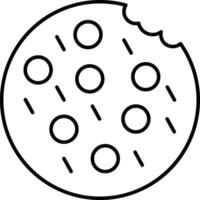 Cookie Icon Design For Personal and Commerial Use vector