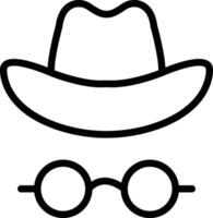 Spy Icon Design For Personal and Commerial Use vector