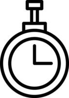 Pocket Watch Icon Design For Personal and Commerial Use vector