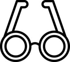 Vintage Glasses Icon Design For Personal and Commerial Use vector