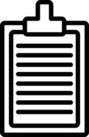 Clipboard Icon Design For Personal and Commerial Use vector