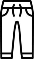 Pants Icon Design For Personal and Commerial Use vector