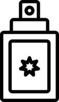 Perfume Bottle Icon Design For Personal and Commerial Use vector