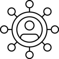 Networking Icon Design For Personal and Commerial Use vector