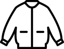 Jacket Icon Design For Personal and Commerial Use vector