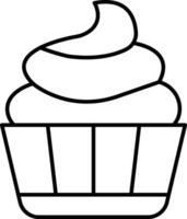 Cupcake Icon Design For Personal and Commerial Use vector