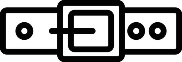 Belt Icon Design For Personal and Commerial Use vector