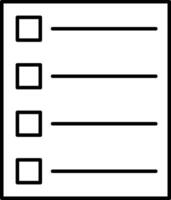 Shopping List Icon Design For Personal and Commerial Use vector