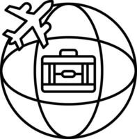 Travelling Icon Design For Personal and Commerial Use vector