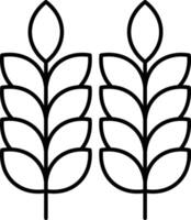 Grain Icon Design For Personal and Commerial Use vector