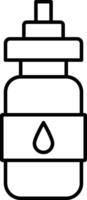 Water Bottle Icon Design For Personal and Commerial Use vector