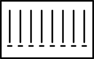 Barcode Icon Design For Personal and Commerial Use vector