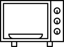 Microwave Icon Design For Personal and Commerial Use vector