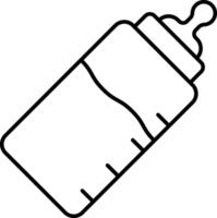 Baby Bottle Icon Design For Personal and Commerial Use vector