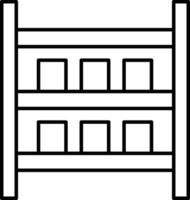 Shelves Icon Design For Personal and Commerial Use vector