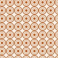 brown circular pattern line art illustration vector